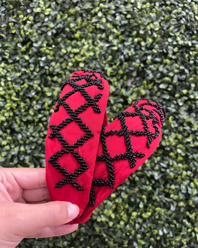 Gameday Beaded Headband