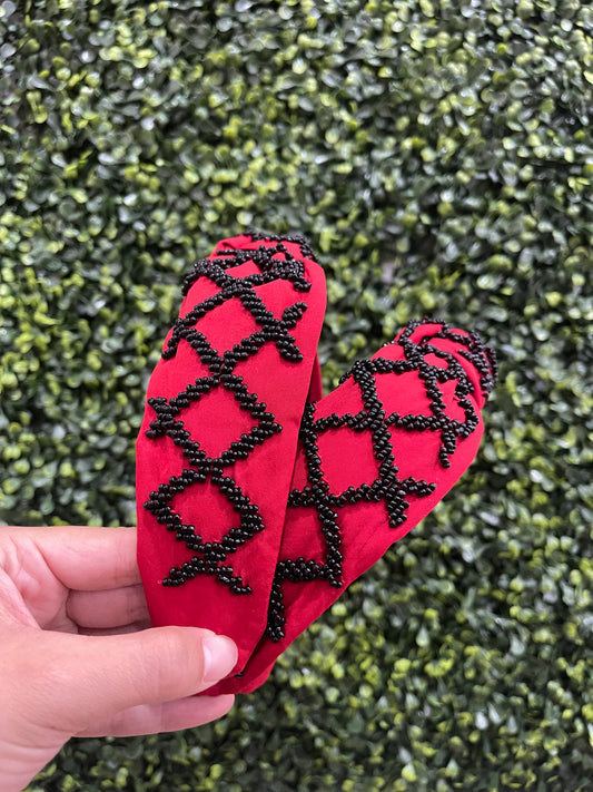 Gameday Beaded Headband