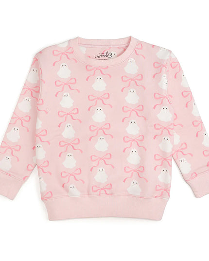 Coquette Ghost Halloween Sweatshirt