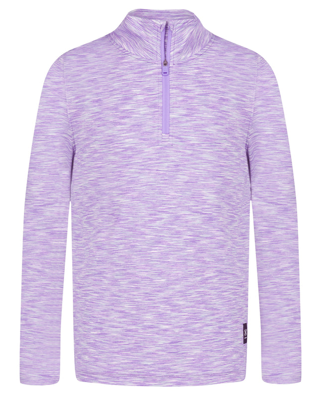 UA Purple Twist Quarter Zip