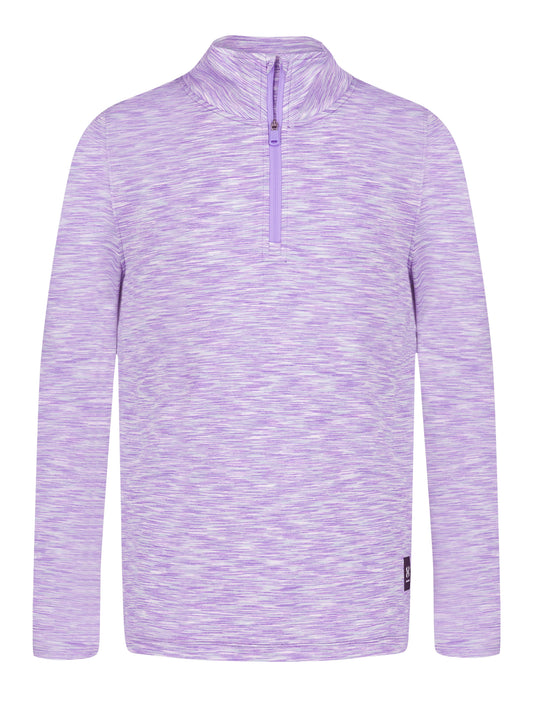 UA Purple Twist Quarter Zip