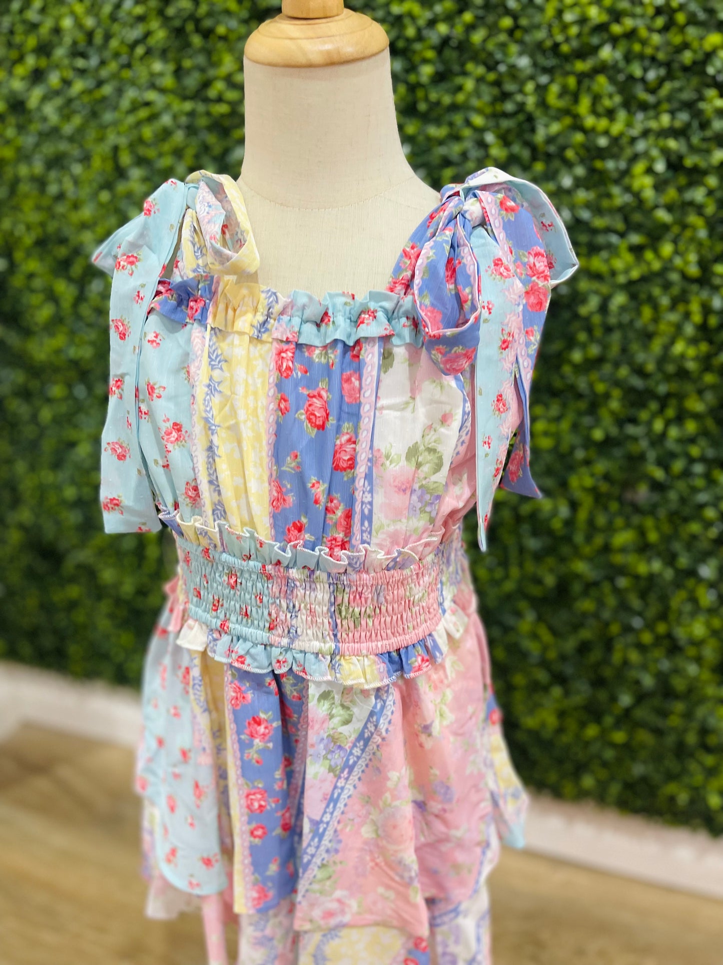 Pastel Floral Multi Color Romper
