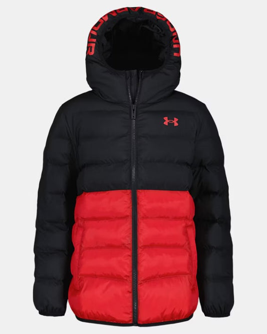 Pronto Red & Black Puffer