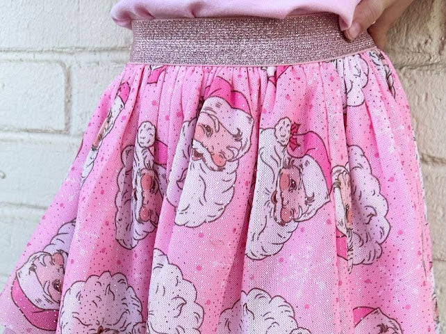 Retro Santa Christmas Tutu