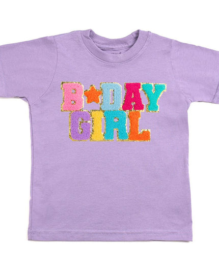 Birthday Girl Patch Short Sleeve T-Shirt