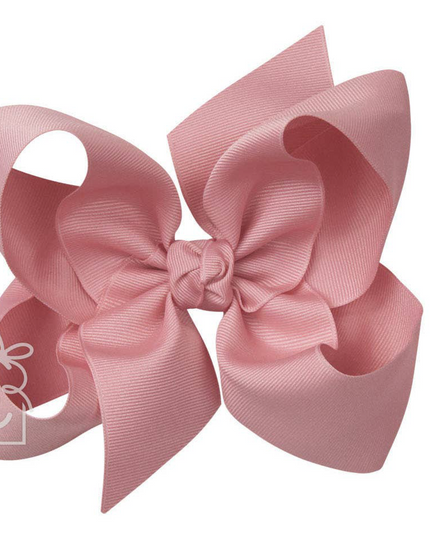 6" Solid Grosgrain Bow | Muave