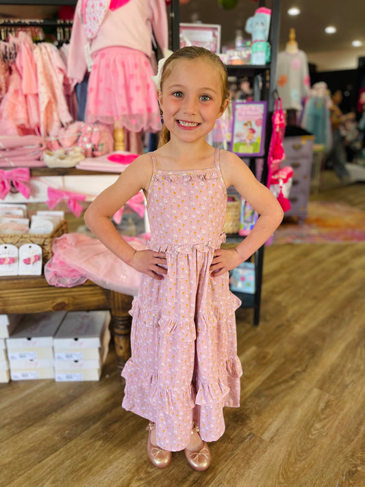 Girl’s Maxi Dress | Mini Daisy