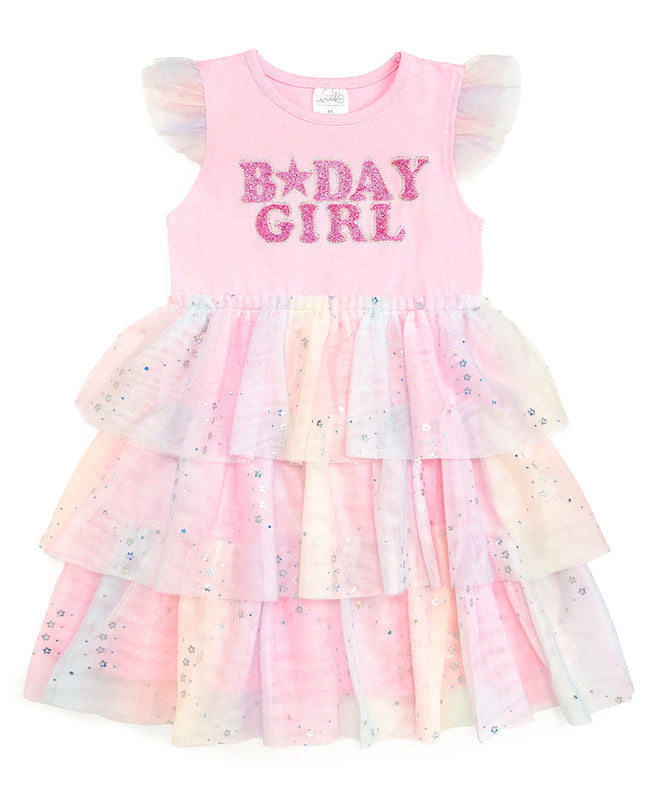 Birthday Girl Fairy Dust Tutu Dress
