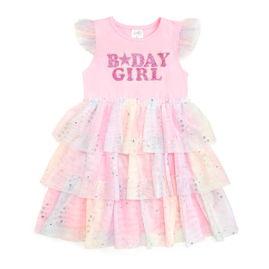 Birthday Girl Fairy Dust Tutu Dress
