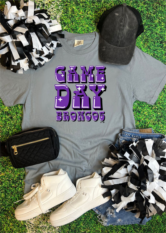 Meadow Broncos Game Day T-Shirt