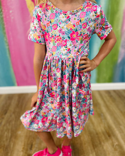 Petal Promise Twirl Dress