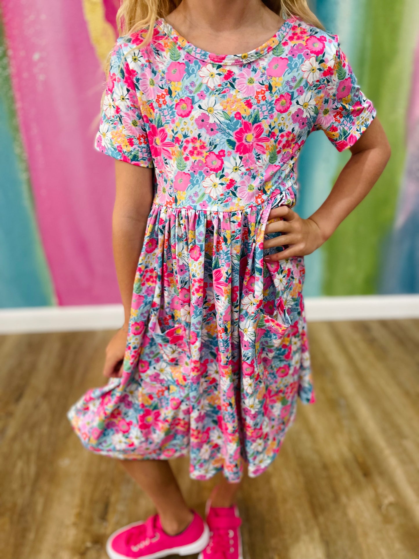 Petal Promise Twirl Dress
