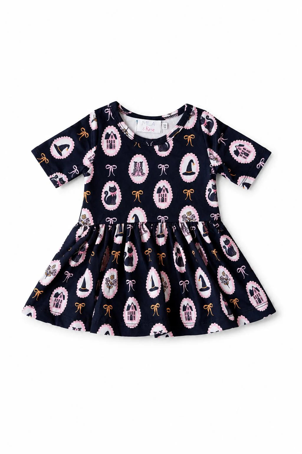 Hocus Pocus 3/4 Sleeve Twirl Bodysuit