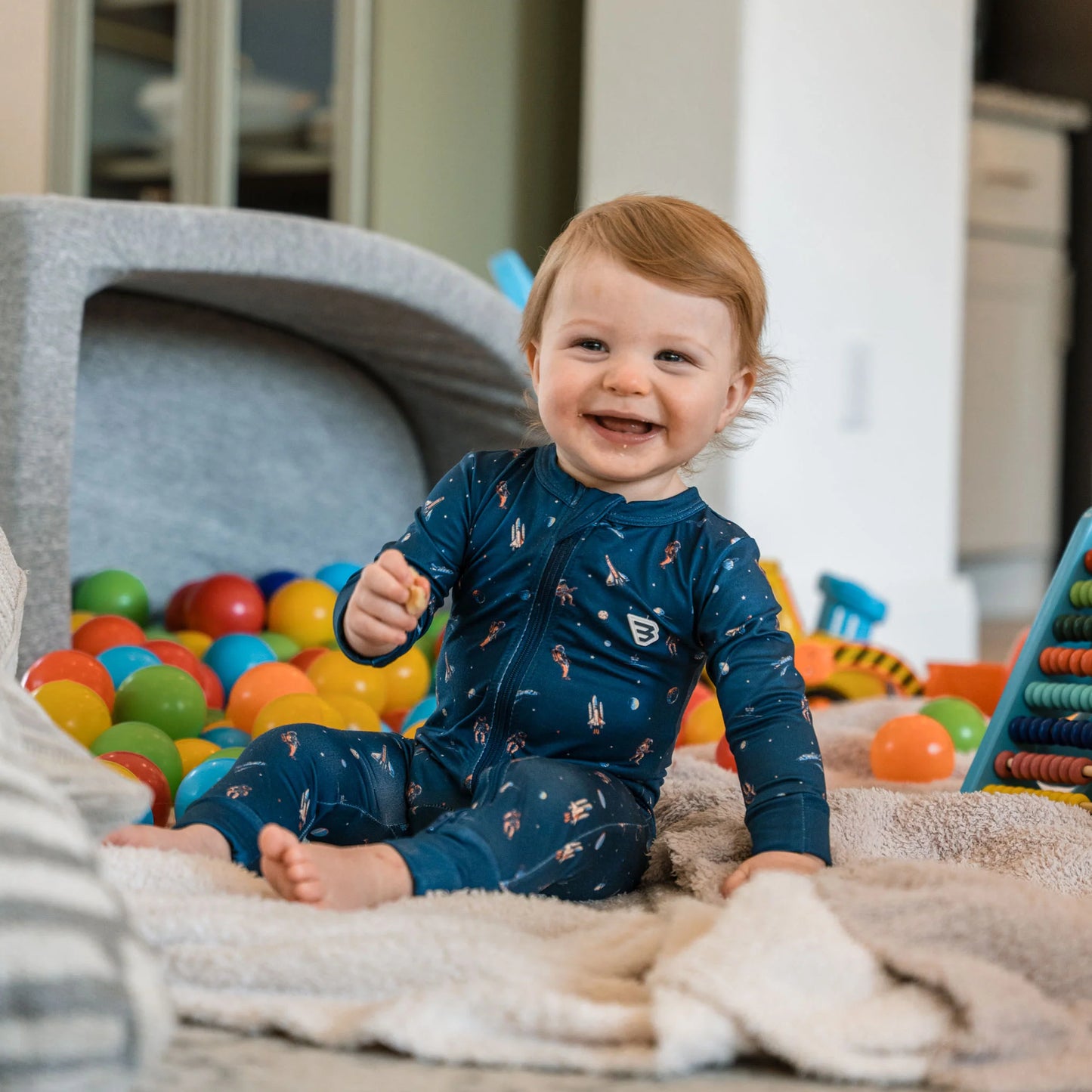 To The Moon | Baby Zip Up