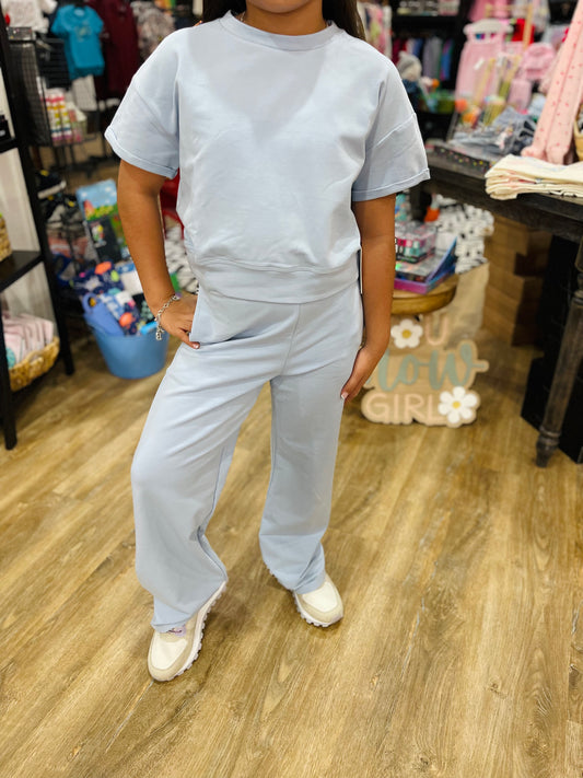 French Terry Weekend Pocket Pants | Saltwater Taffy