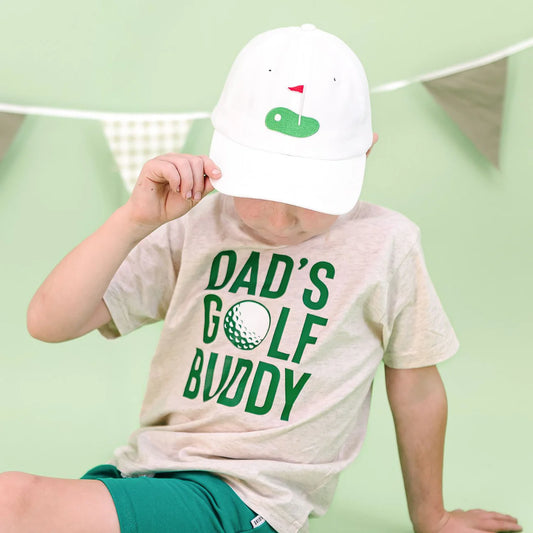 Dad’s Golf Buddy Short Sleeve Tee | Heather