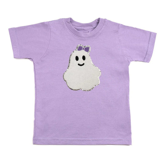 Girly Ghost Patch Soft T-Shirt