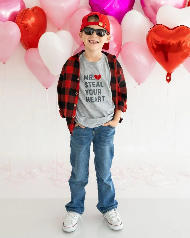 Mr. Steal Your Heart Short Sleeve Tee