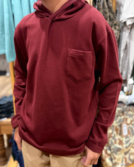 Shoreline Hoodie | Maroon