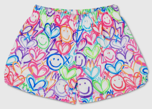Corey Paige Lightning Love Plush Shorts