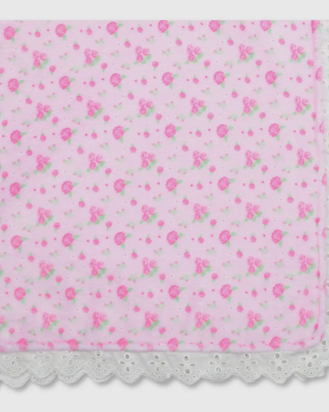 Pretty in Pink Plush Blanket