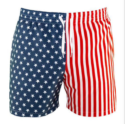 Patriotic Flag Trunks
