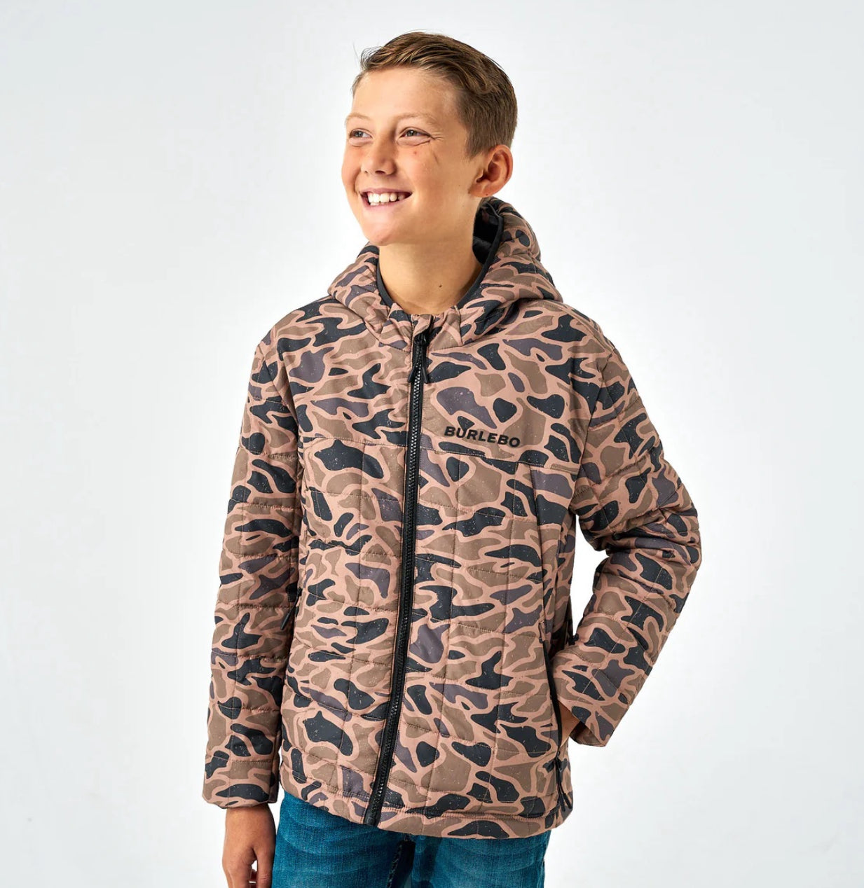 Puffer Jacket- Gauge Camo