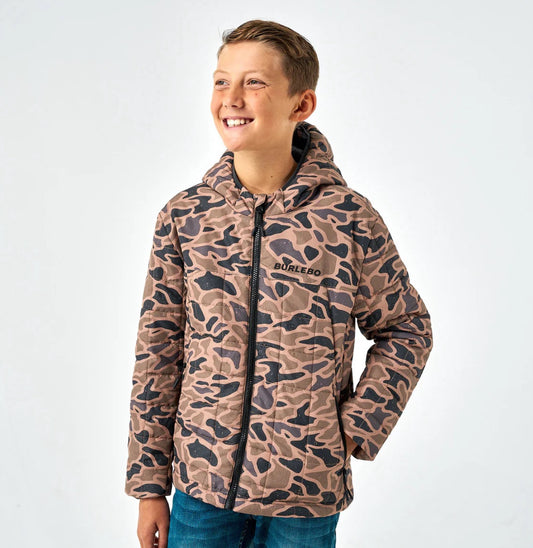 Puffer Jacket- Gauge Camo