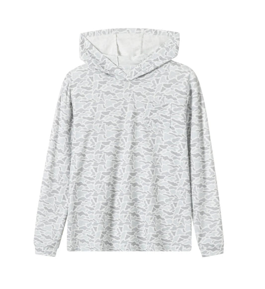 Polar Camo Bamboo Hoodie