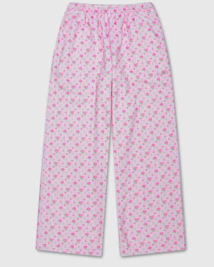 Pretty in Pink Plush Pants