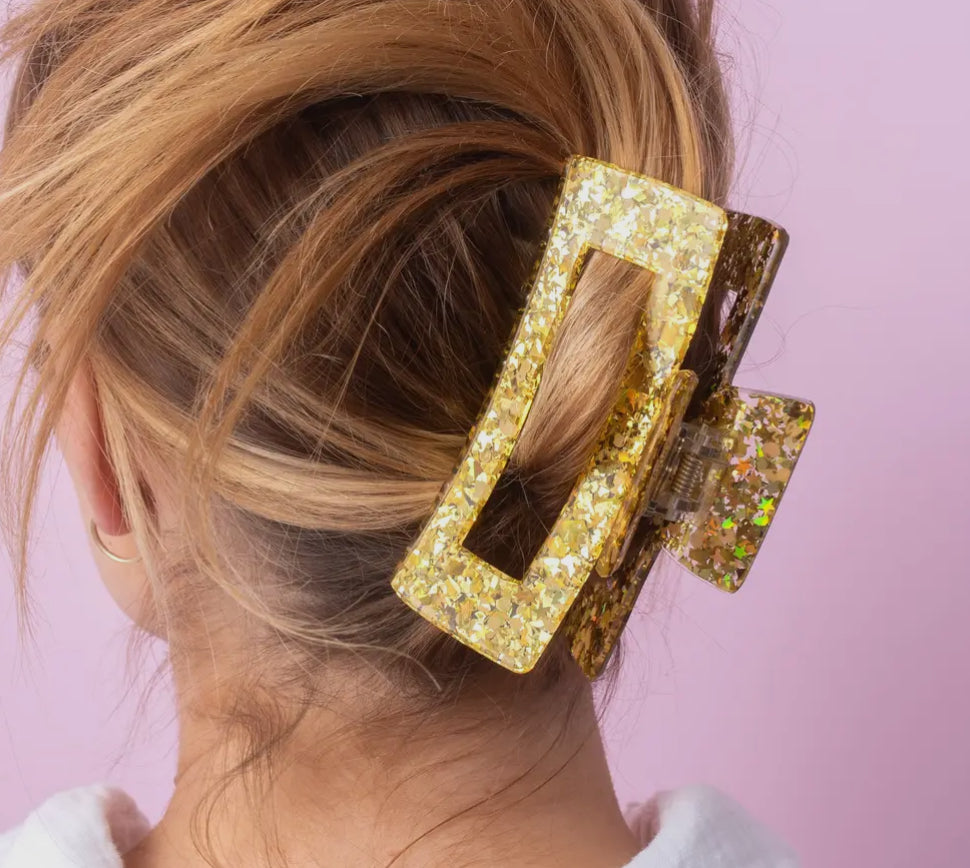 Large Claw Clip | Gold