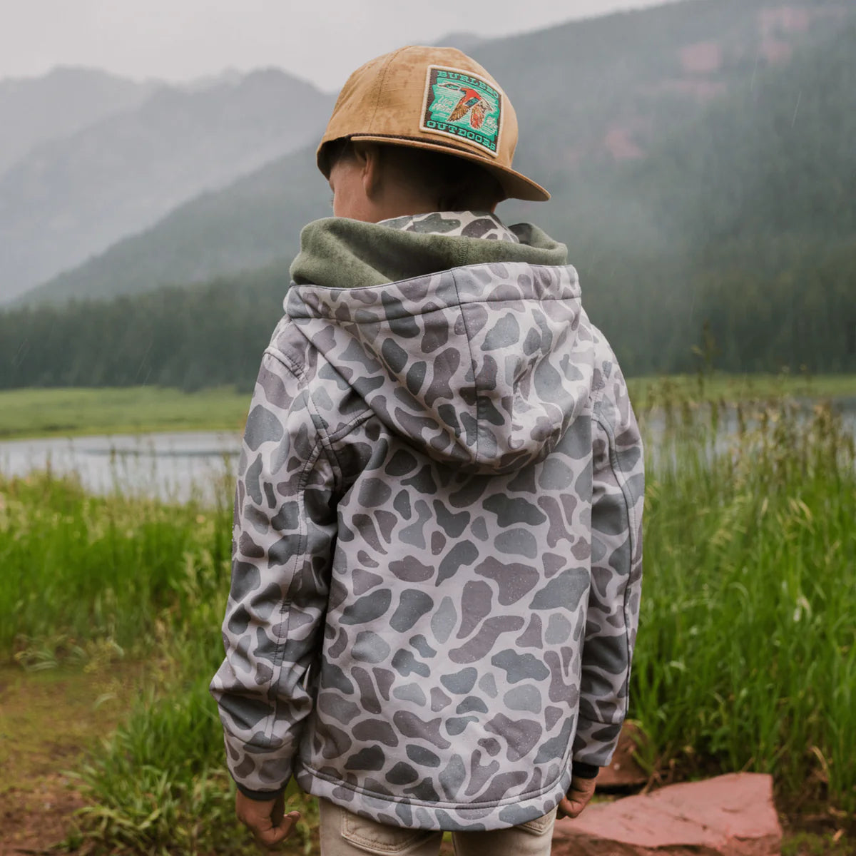 Youth Challenger Jacket - Classic Deer Camo