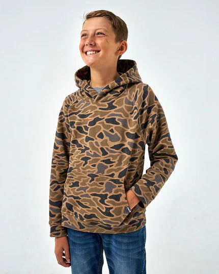 Youth Fleece Hoodie - Gauge Camo