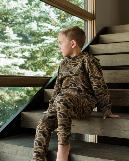 Youth Fleece Hoodie - Gauge Camo