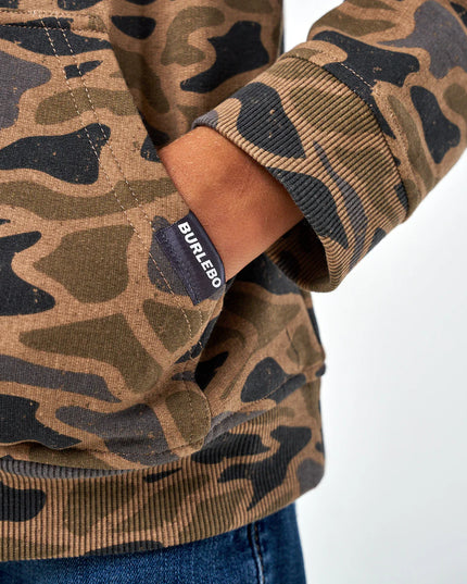 Youth Fleece Hoodie - Gauge Camo
