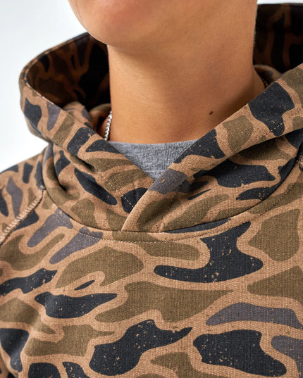 Youth Fleece Hoodie - Gauge Camo