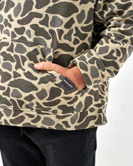 Youth Fleece Hoodie - Classic Deer Camo