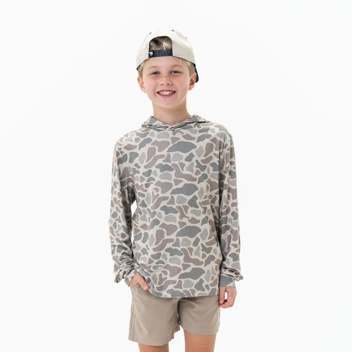 Youth Performance Hoodie | Classic Deer Camo