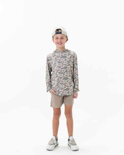 Youth Performance Hoodie | Classic Deer Camo