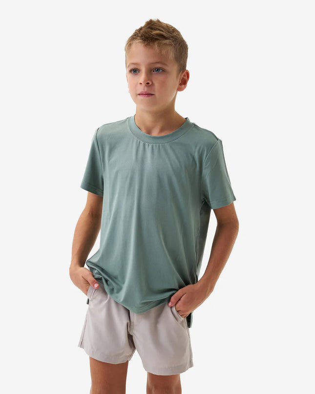 Toddler & Youth Tee | Go To Tee | Sage