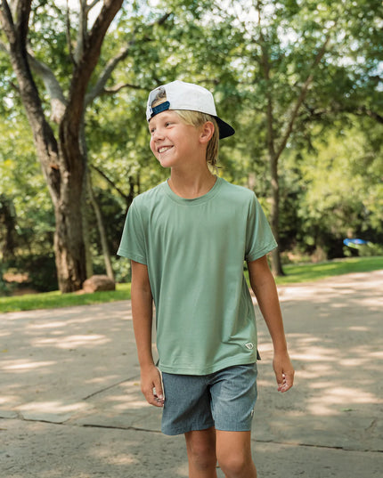 Toddler & Youth Tee | Go To Tee | Sage