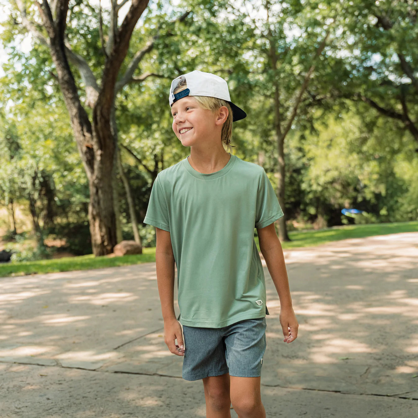 Toddler & Youth Tee | Go To Tee | Sage