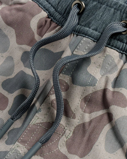 Athletic Shorts | Classic Deer Camo | Grey Liner