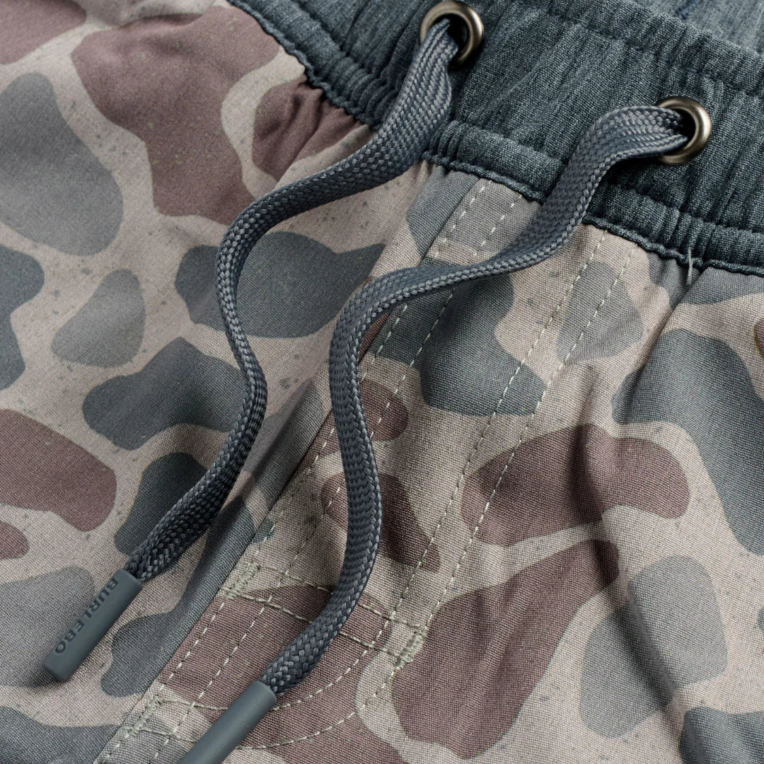 Athletic Shorts | Classic Deer Camo | Grey Liner