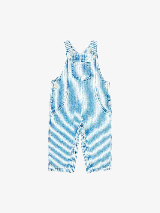 James Striped Overalls