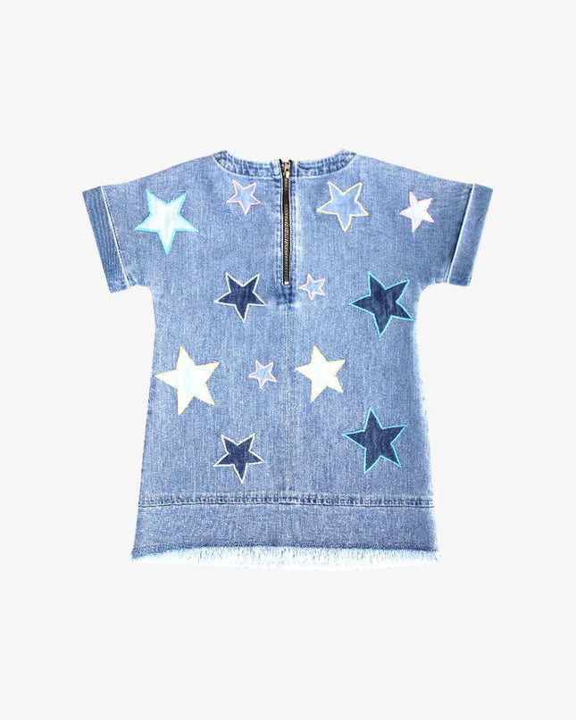 Fallon Star Dress | Denim