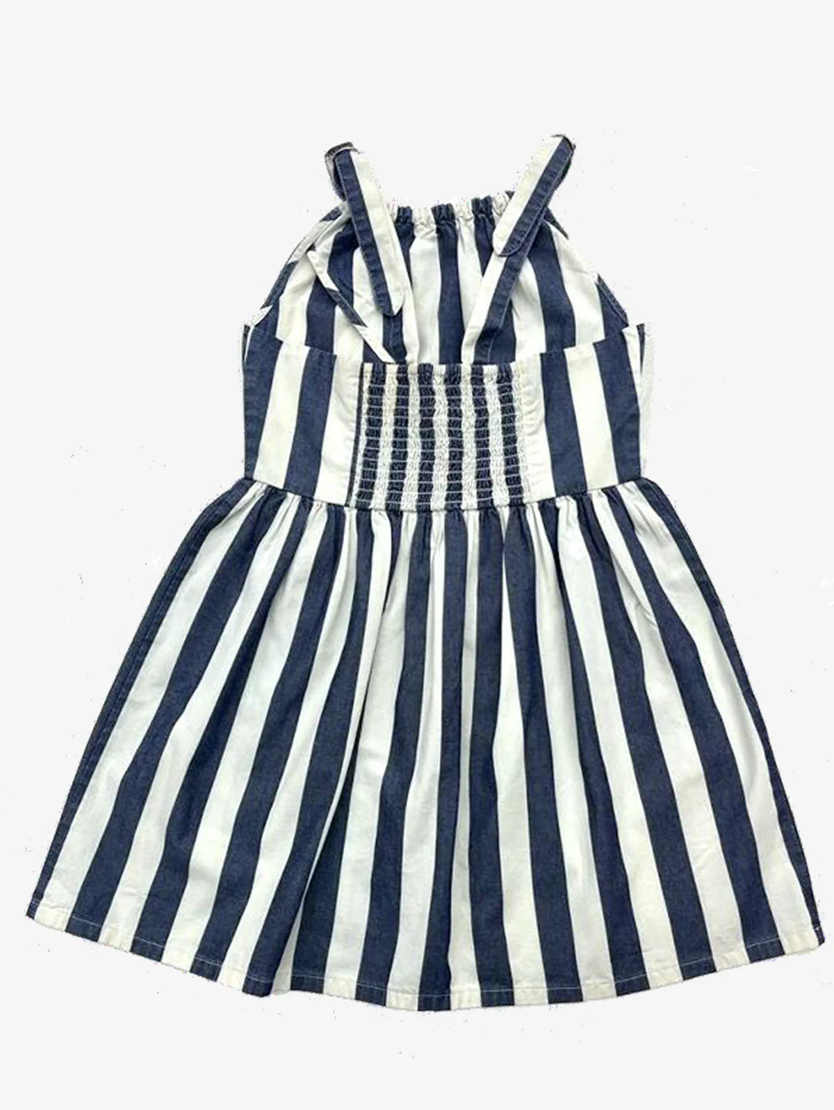 Milani Denim Striped Dress