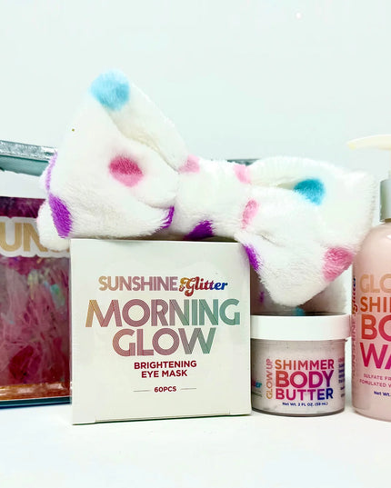 Morning Glow Holiday Shimmer Spa Bath Gift Set
