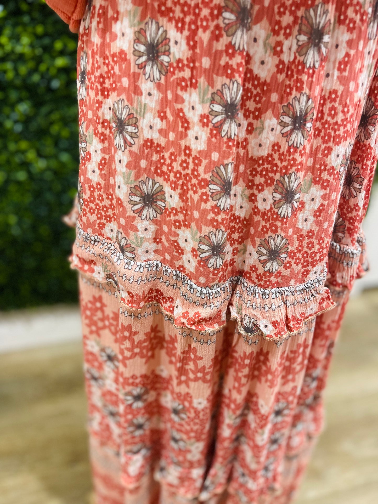 Tiered Maxi Skirt | Ava Floral