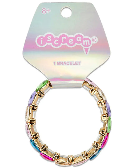 Rainbow Heart Bracelet